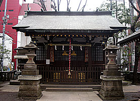 恵比寿神社社殿正面