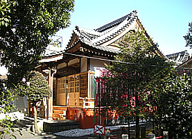 江島杉山神社拝殿