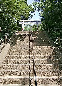 駒込富士神社石段