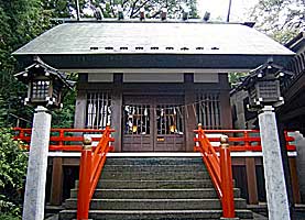 東山藤稲荷神社社殿近景