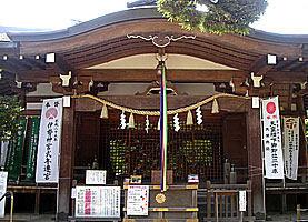 鳩森八幡神社拝殿
