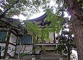 東墨田白髭神社本殿左側面