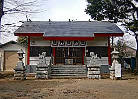 武蔵日野宮神社拝殿正面