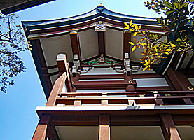平井諏訪神社本殿右側面
