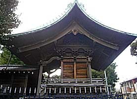平井天祖神社（平井天祖香取神社）本殿左側面