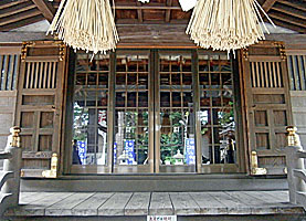 平尾杉山神社拝所