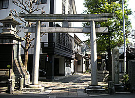 廣尾稲荷神社社頭