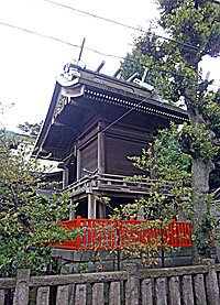 久富稲荷神社拝殿左背面