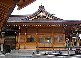 本町田菅原神社拝殿右側面