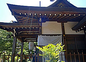 今熊神社遥拝殿拝殿左側面