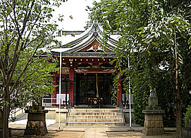 稲荷森稲荷神社拝殿