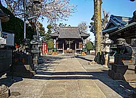 稲付香取神社参道