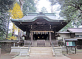 和泉熊野神社拝殿正面