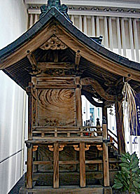 歌舞伎稲荷神社社殿右側面