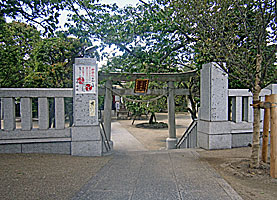 蒲田北野神社参道入口