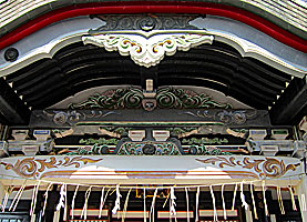 亀有香取神社拝殿本懸魚