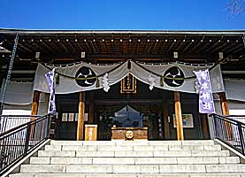 亀戸香取神社拝所近景