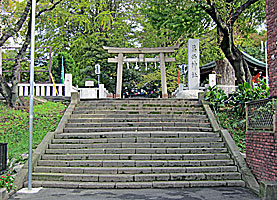 葛西神社社頭石段