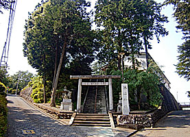 勝沼神社社域