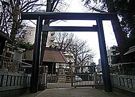 高円寺氷川神社鳥居