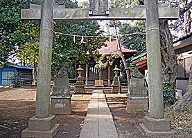 虎狛神社参道