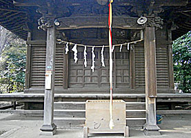 虎狛神社拝所