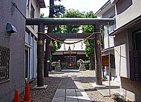 小石川諏訪神社鳥居
