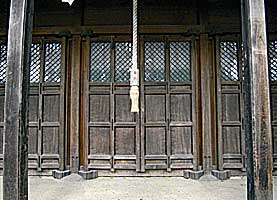 熊川神社拝所