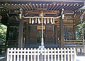 前野東熊野神社拝所