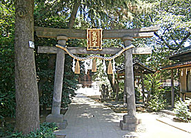 前野東熊野神社鳥居