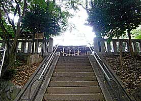 南大谷天神社石段