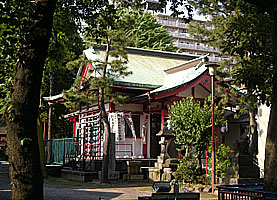 富賀岡八幡宮社殿