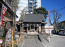 元宿神社参道
