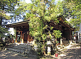 武蔵阿蘇神社社殿全景