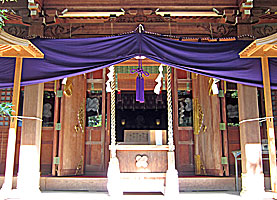 武蔵阿蘇神社拝所