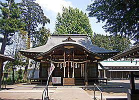 武蔵野神社拝殿正面