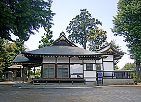武蔵野神社社殿左側面