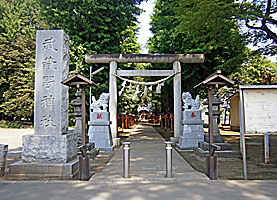 武蔵野神社社頭