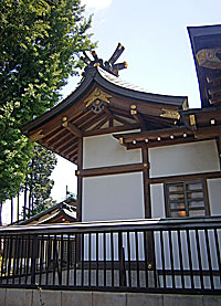 武蔵野神社本殿右側面