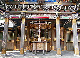 武蔵野稲荷神社拝所