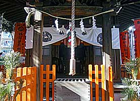 上田妙法稲荷神社拝所