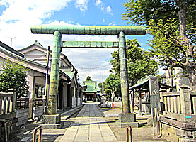 長島香取神社社頭