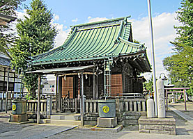 長島香取神社拝殿左より