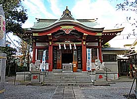 東向島長浦神社拝殿正面