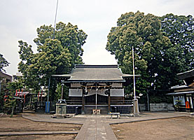 成宗須賀神社拝殿遠景