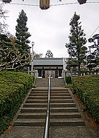 成瀬杉山神社石段