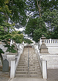 大泉氷川神社石段