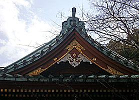 王子稲荷神社本殿懸魚