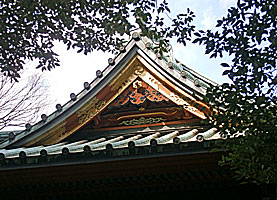 王子稲荷神社拝殿懸魚