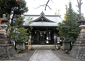 大森浅間神社拝殿